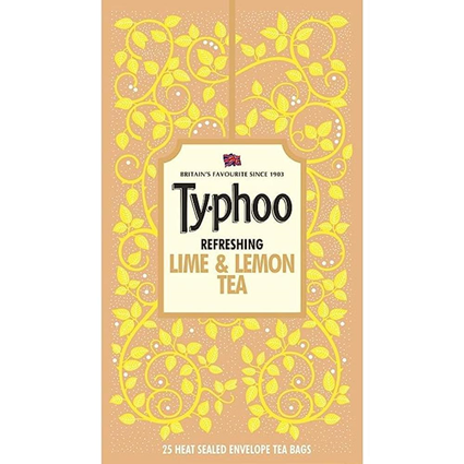 Typhoo Lime And Lemon Tea 25 Tea Bags