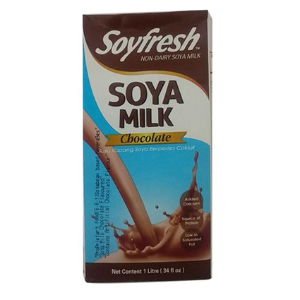 Soyfresh Chocolate Soya Milk, 1L Tetra Pack
