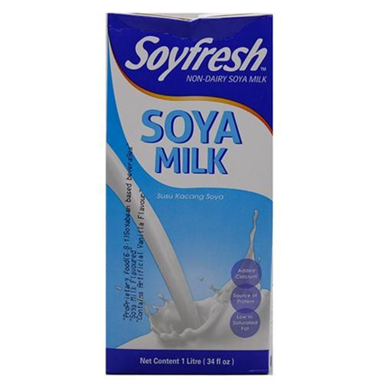 Soyfresh Soya Milk, 1L Tetra Pack