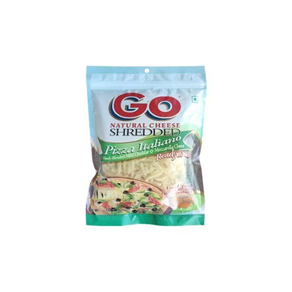 Gowardhan Natural Cheese Shredded Pizza Italiano, 150G Pouch