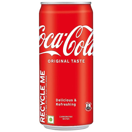 Coco Cola Soft Drinks 300Ml Can