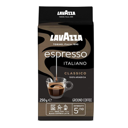 Lavazza Espresso Ground Coffee 250G Pouch
