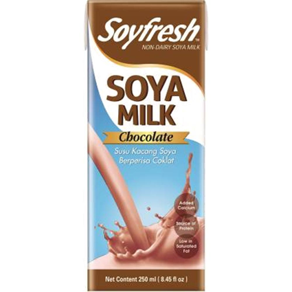 Soyfresh Non Dairy Chocolate Soya Drink, 250Ml Tetra Pack
