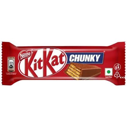 Nestle Kitkat Chunky Milk Chocolate Bar Crunchy Crispy Wafer 40G