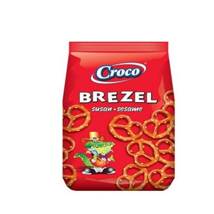 Croco Brezel Sesame Seed Crackers 80G Pouch