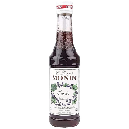 Monin Blackcurrant Syrup, 250Ml Bottle