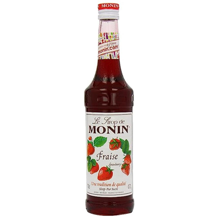 Monin Strawberry Syrup 250Ml Bottle