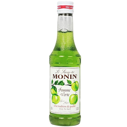 Monin Green Apple Syrup 250Ml Bottle