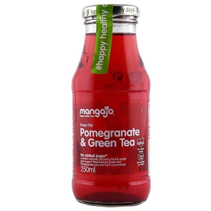 Mangajo Pomegranate And Green Tea, 250Ml Bottle
