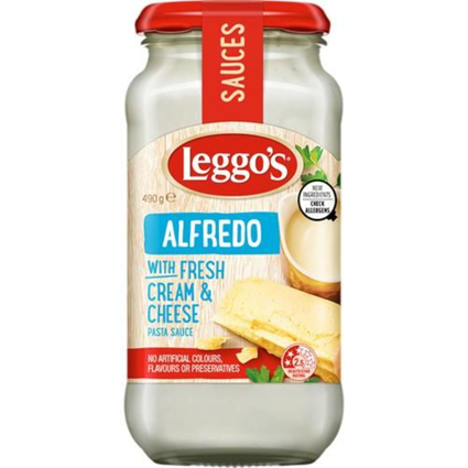 Leggos Alfredo Fresh Cream Cheese 490G Jar