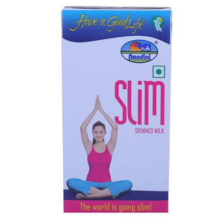 Nandini Slim Skimmed Milk 500Ml Carton