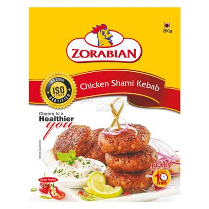 Zorabian Chicken Shami Kebab, 250G Pouch