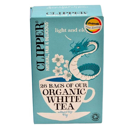 Clipper Organic White Tea, 50G Pack