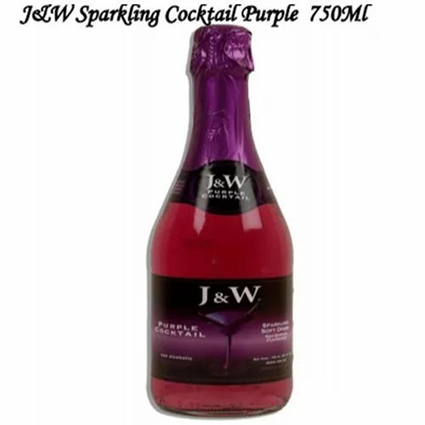 J&W Fiesta Purple Cocktail Soft Drink, 750Ml Bottle