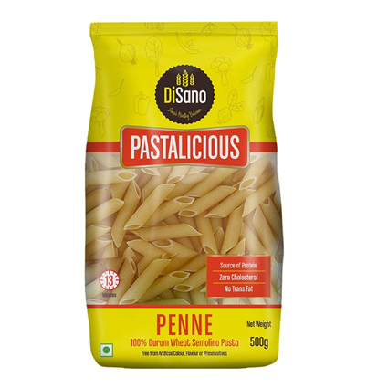 Disano Penne Ragate Pasta 500G Pouch