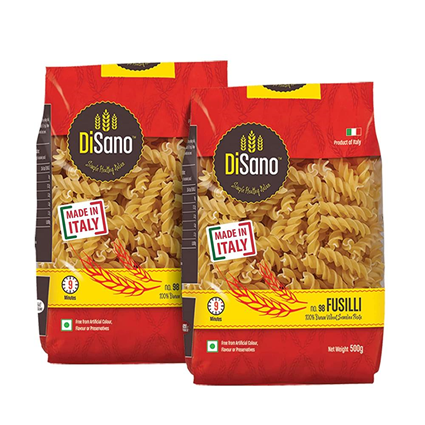 Disano Fusilli Pasta 500G Pouch