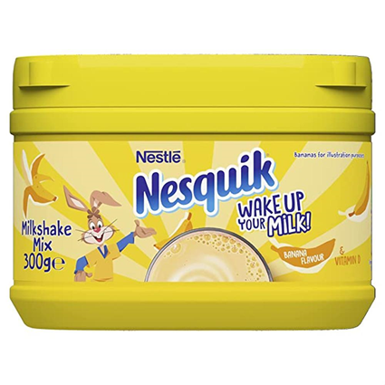 Nestle Nesquik Banana Milkshake 300G Tub