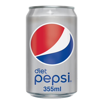 Pepsi Diet Soft Drink, 355Ml Can