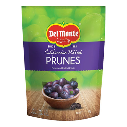 Del Monte Pitted Prunes,130 G Pouch