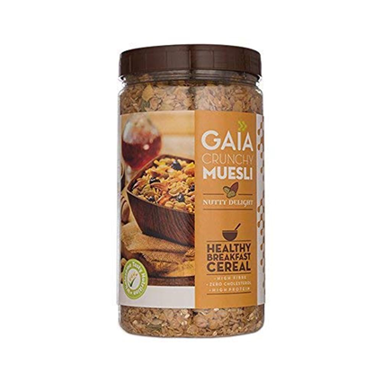 Gaia Nutty Delight Muesli 1Kg Jar