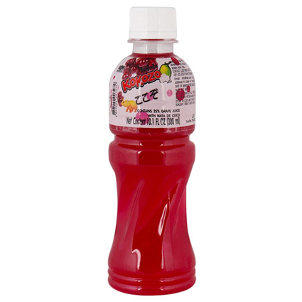 Kokozo Grape With Nata De Coco Juice 300Ml Bottle