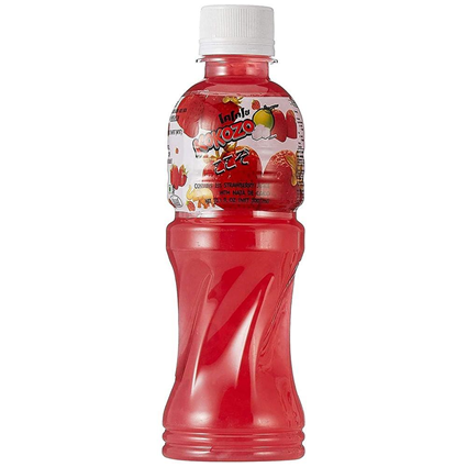 Kokozo Strawberry With Nata De Coco Juice 300Ml Bottle