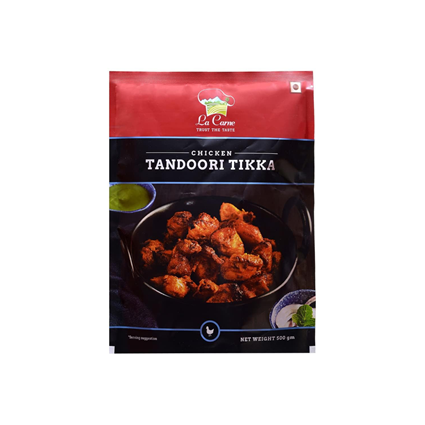 La Carne Chicken Tandoori Tikka 500G Pack