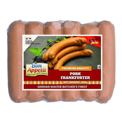 Bon Appetit Pork Cheese Sausage 300G Pouch