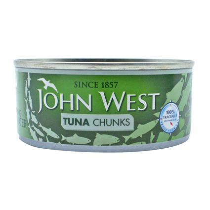 John West Tuna Chunks In Brine 160G Tin