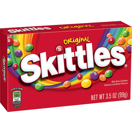 Skittles Original Theater Box 99G Box