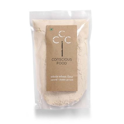 Conscious Food Wheat  Flour, 500G Pouch
