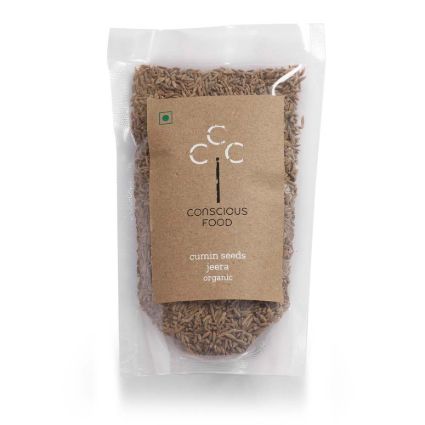 Conscious Food Cumin Seeds, 100G Pouch