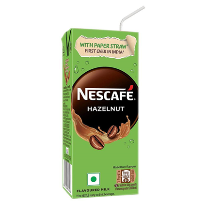 Nescafe Ready To Drink Hazelnut Coffee 180Ml Tetra Pack