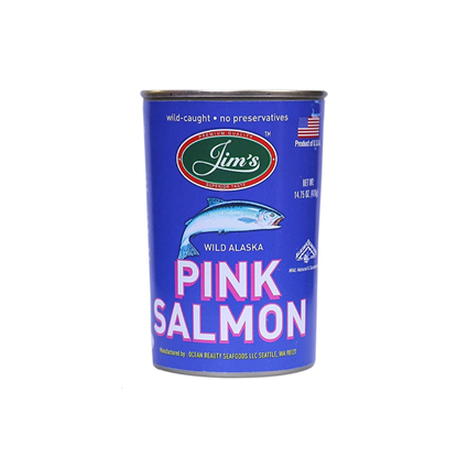 Jims Canned Pink Salmon 418G Tin