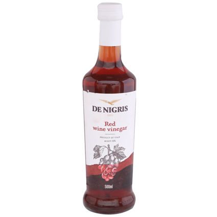 De Nigris Vinegar Red Wine 500Ml Bottle