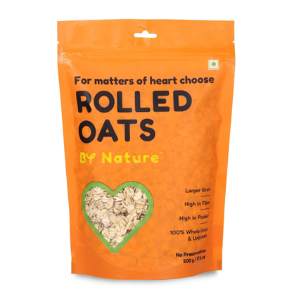 By Nature Rolled Oats 500G Pack