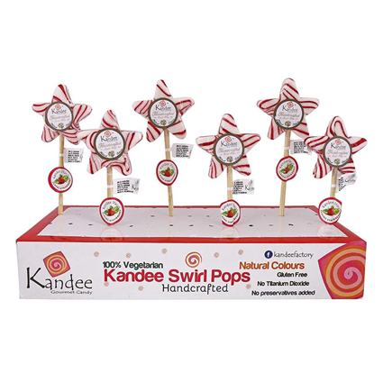 Kandee Starz Orange Cream Lollipop 28G
