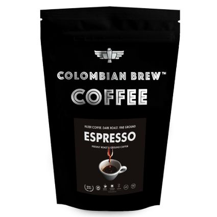 Colombian Brew Espresso Filter Coffee 250G Pouch