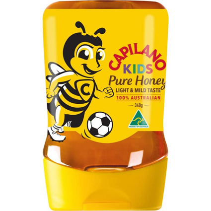Capilano Honey For Kids Light & Mild, 340G Jar