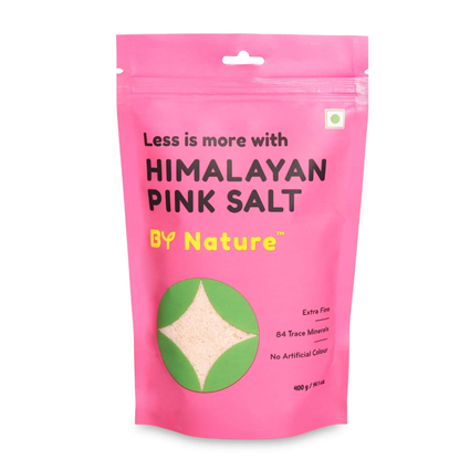 By Nature Himalayan Pink Salt 400G Pouch