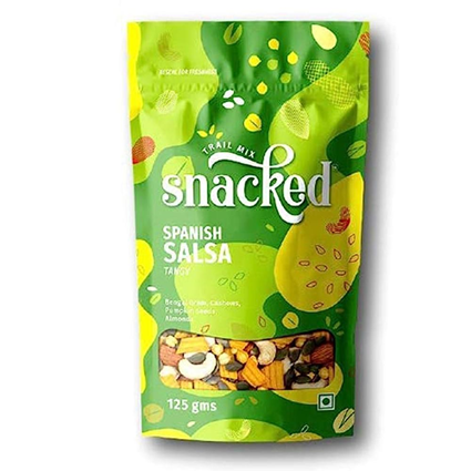 Snacked Dry Fruits Spanish Salsa, 125G Pouch