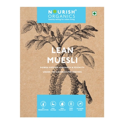 Nourish Organics Amaranth Lean Muesli, 250G Pouch