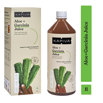 Kapiva Aloe Vera Garcinia Juice 1L Bottle