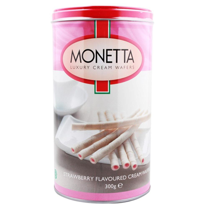 Monetta Strawberry Cream Wafer Sticks 300G