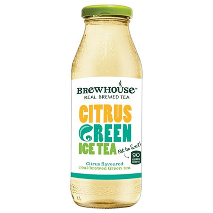 Brewhouse Classic Citrus Green Ice Tea, 350Ml Bottle