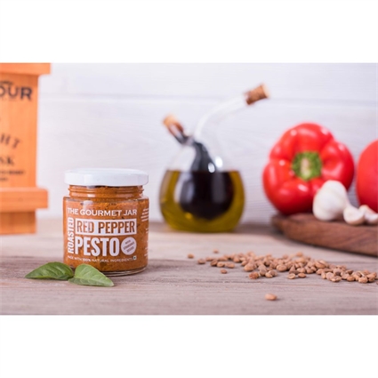 The Gourmet Jar  Roasted Red Pepper Pesto 190G