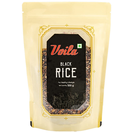 Voila Gluten Free Black Rice 500G Pouch