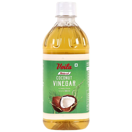 Voila Organic Coconut Vinegar 500Ml Bottle
