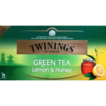 Twinings Green Tea Lemon And Honey  100 Tea Bags