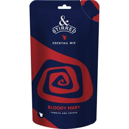 &Stirred Bloody Mary Tomato And Pepper, 125Ml Pouch